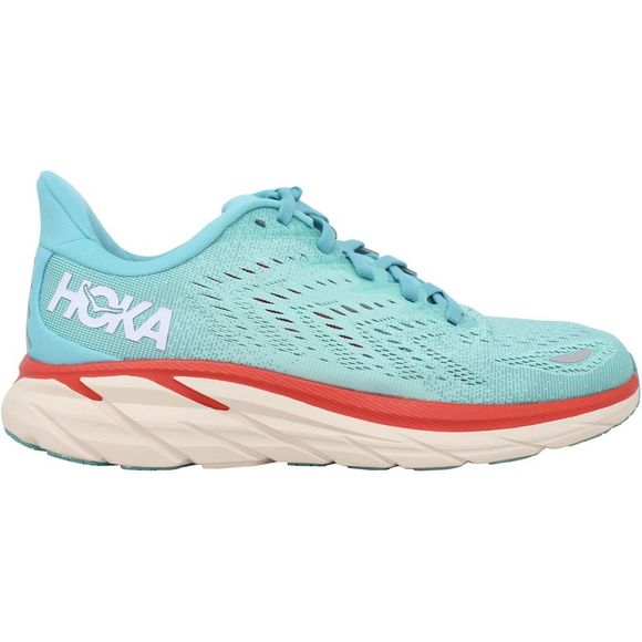 Hoka Clifton 8 Blue/Red-White 1119394/AEBL Women's - Picture 5 of 8